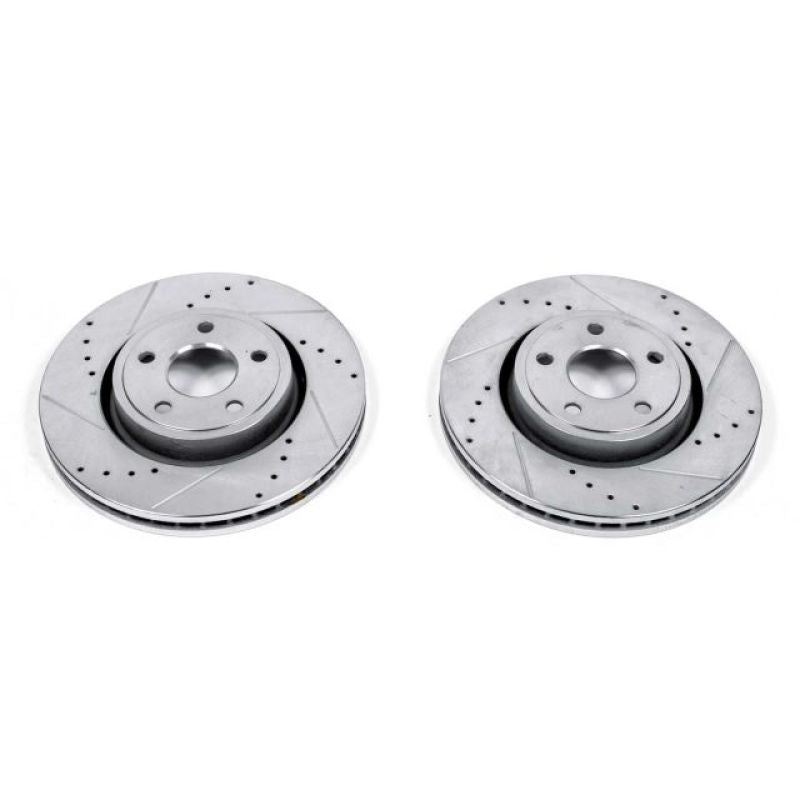 Power Stop 11-19 Dodge Durango Front Evolution Drilled & Slotted Rotors - Pair AR83078XPR
