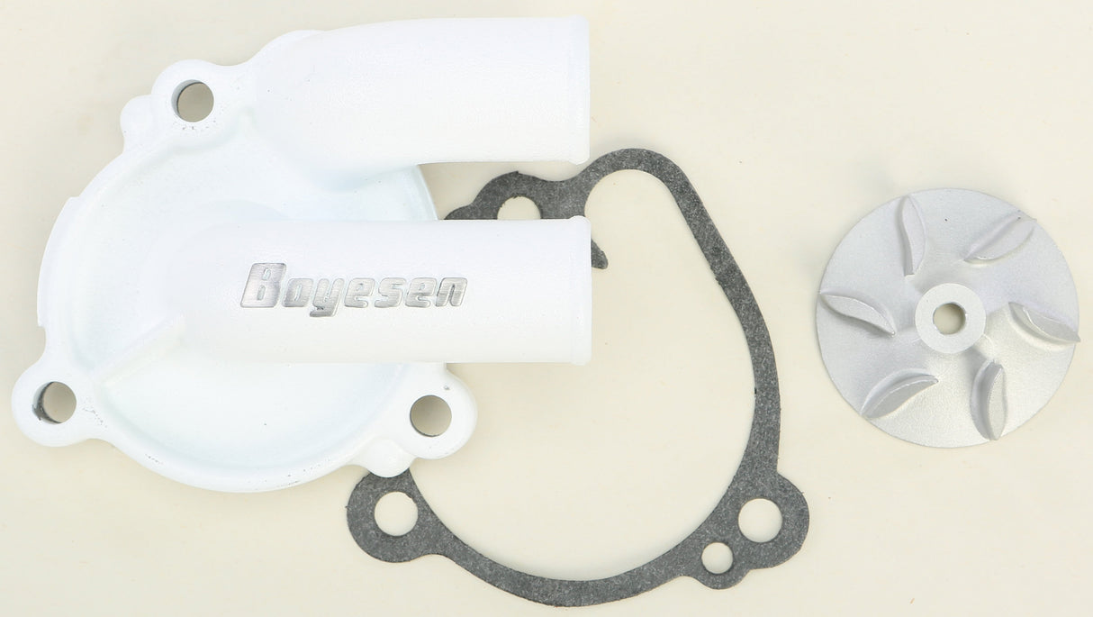 BOYESEN Waterpump Cover & Impeller Kit White WPK-10W