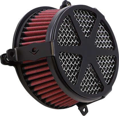 COBRA Air Filter - Spoke - Black 606-0102-04B-SB