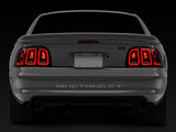 Raxiom 96-98 Ford Mustang Icon LED Tail Lights- Black Housing (Smoked Lens) 389876