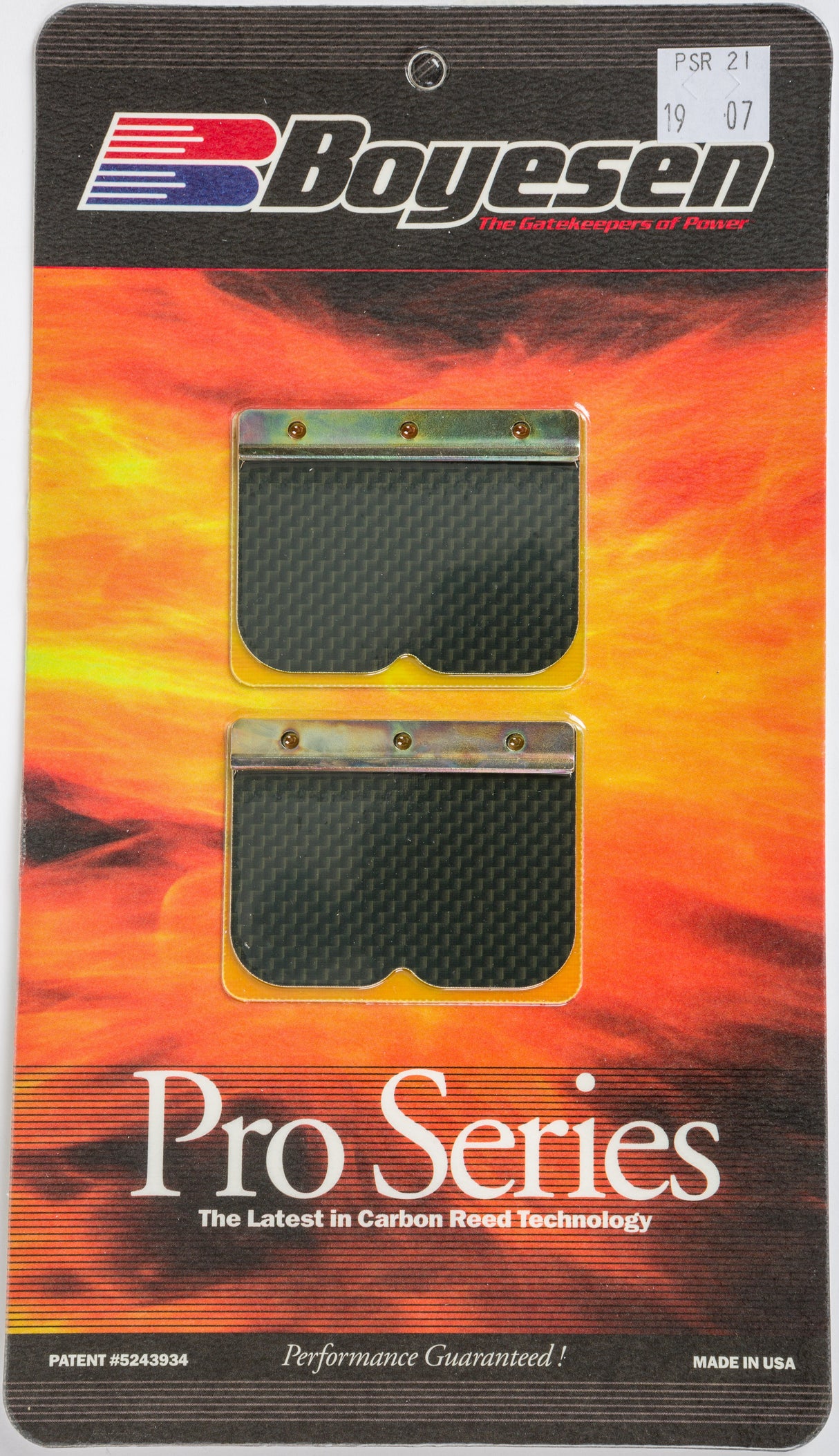 BOYESEN Motorcycle Pro Reeds PSR-21