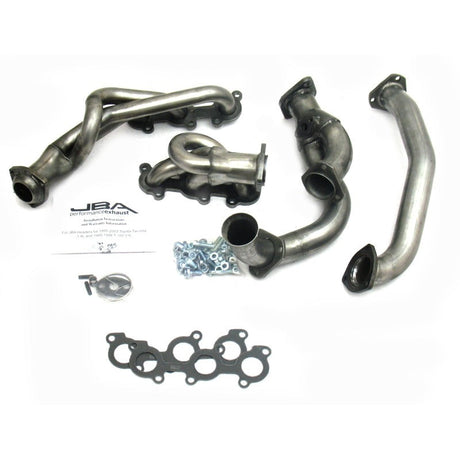 JBA 95-00 Toyota 3.4L V6 w/o EGR 1-1/2in Primary Raw 409SS Cat4Ward Header 2032S-1