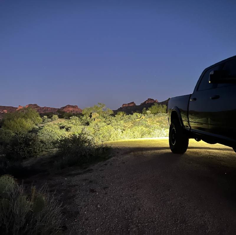 ARB NACHO Quatro Flood 4in. Offroad LED Light - Pair PM451