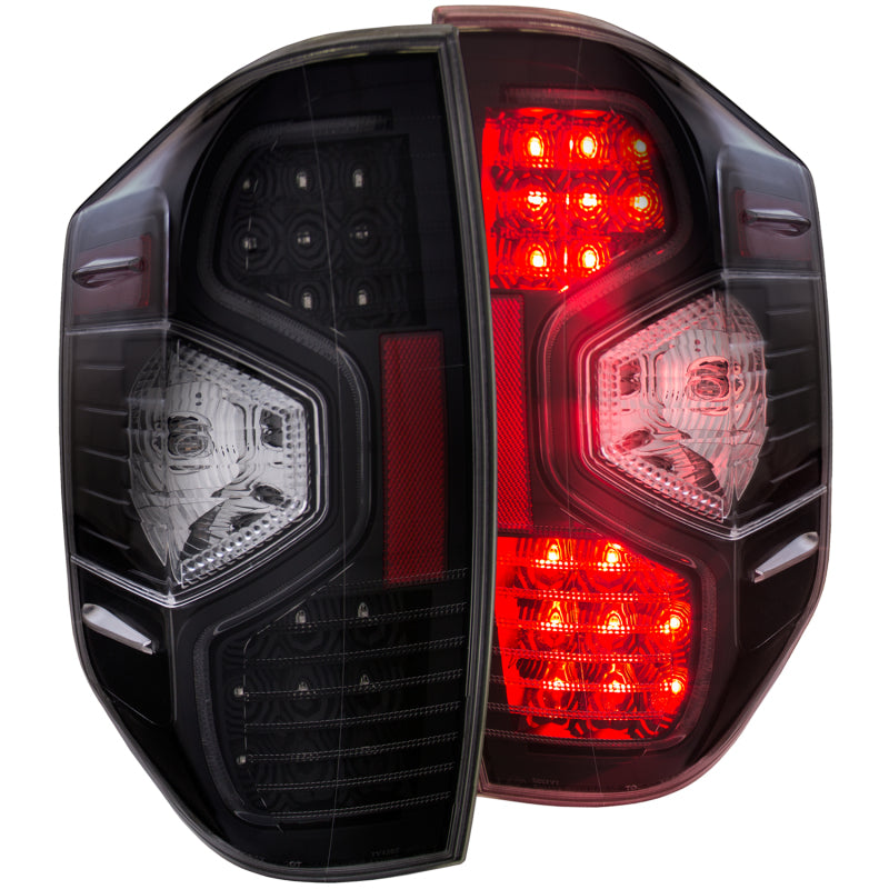 ANZO 2014-2015 Toyota Tundra LED Taillights Black 311233