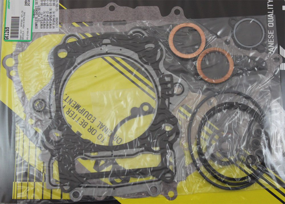 VESRAH Gskt Kit- Yfm700 '07-10 Grizzly- Fgh/X/Eps/Due VG-2169-M