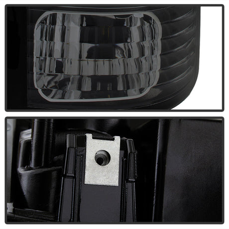 Spyder Chevy C/K Series 1500 88-98/GMC Sierra 88-98 LED Tail Lights Blk Smke ALT-YD-CCK88-LED-BSM 5077981