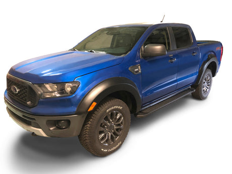 Bushwacker 2019 Ford Ranger Supercrew Extend-A-Fender Style Flares 4pc - Black 20953-02