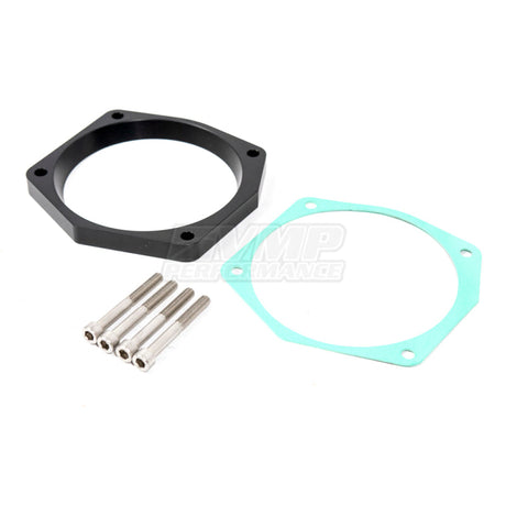 VMP Performance 105mm Throttle Body Adapter Plate Kit - Black Anodized VMP-INA023