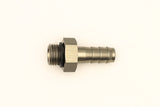 DeatschWerks 6AN ORB Male To 3/8in. Male Triple Barb Fitting (Incl. O-Ring) 06-02-0501