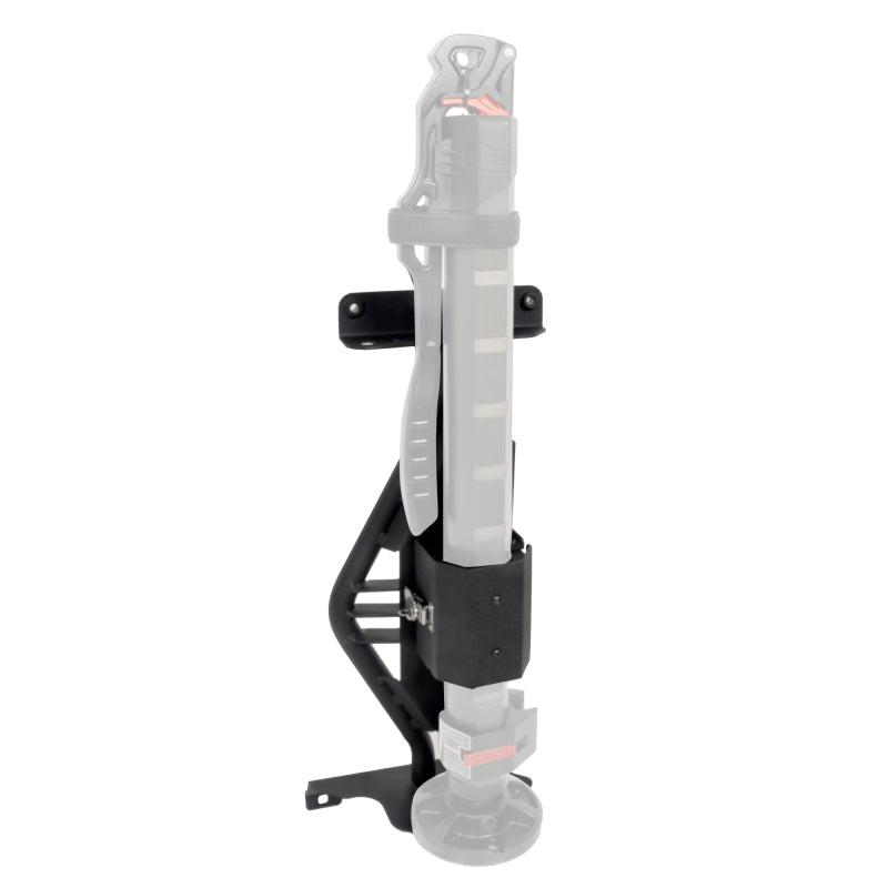 Go Rhino 18-24 Jeep Wrangler JL/JLU/JT Front Fender Jack Mount for Xventure Gear EG Jack - Tex. Blk 701005T