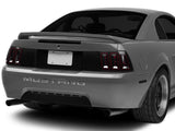 Raxiom 99-04 Ford Mustang Excluding 99-01 Cobra Icon LED Tail Lights- Black Housing (Smoked Lens) 100807