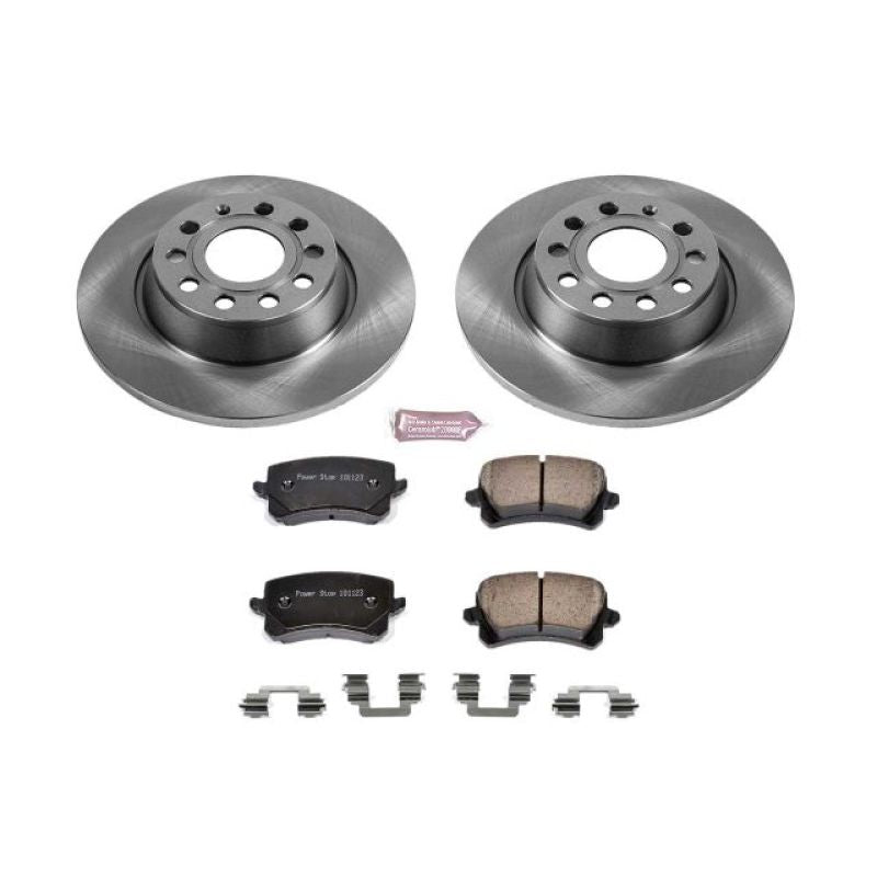 Power Stop 2015 Audi Q3 Rear Autospecialty Brake Kit KOE7324