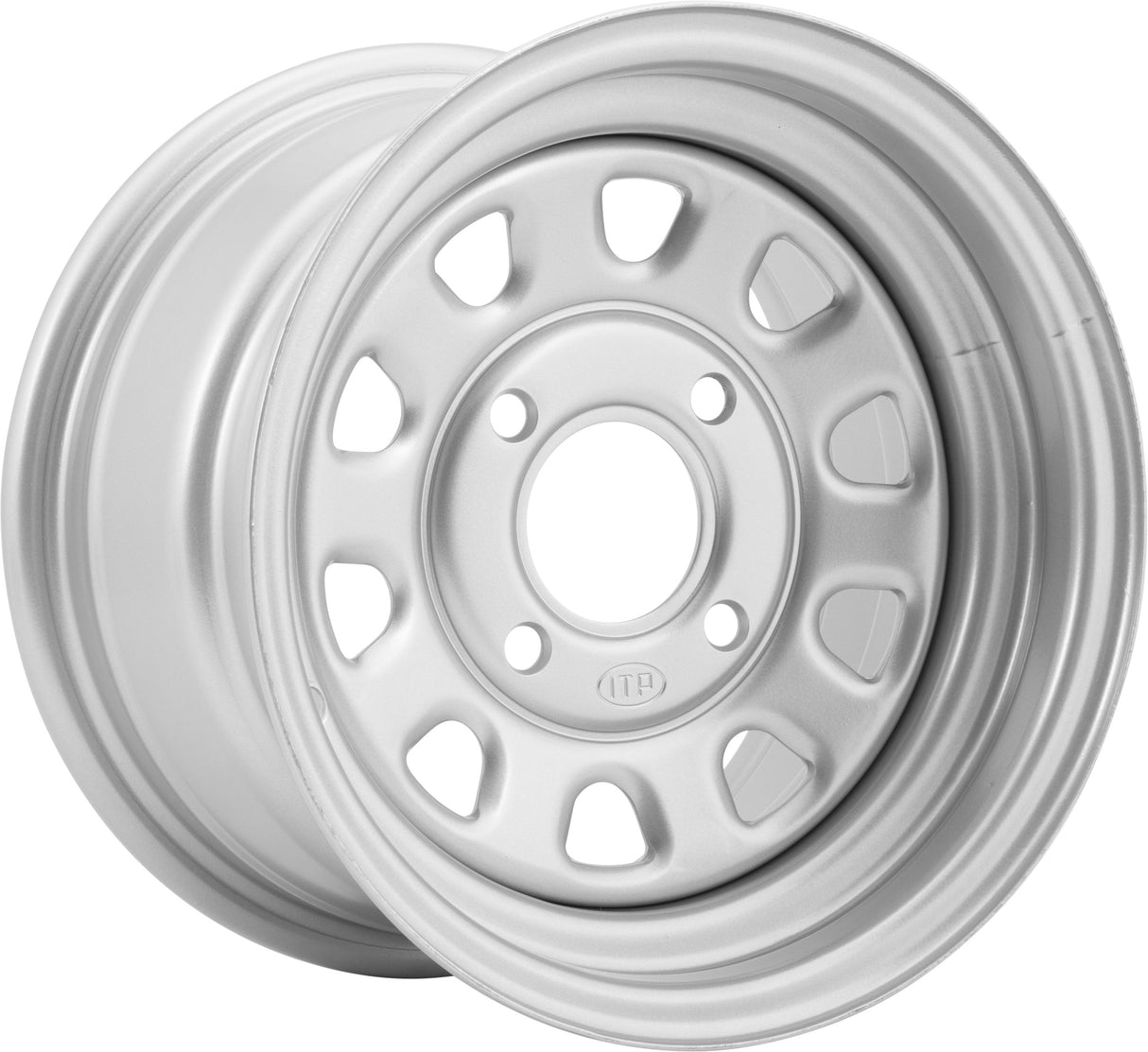 ITP Delta Steel Wheel Silver 12x7 4+3 4/137 12mm 1225571032