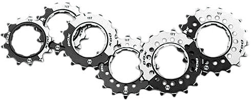 BOX Alloy Cassette Cog 18t Black 3/32" Cnc BX-CO1575A18-BK