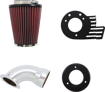 COBRA Cone Air Filter - Chrome/Chrome 606-0100-06