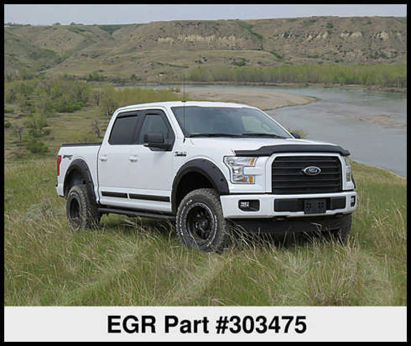 EGR 15+ Ford F150 Superguard Hood Shield - Matte (303475) 303475