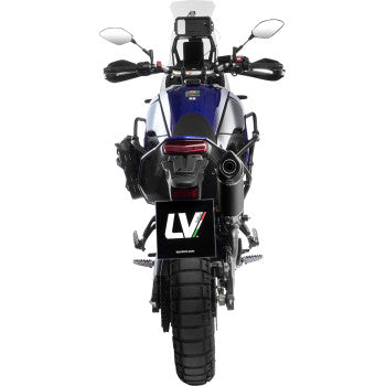 LEOVINCE LV One Slip-On Muffler - High Mount - Black - Tenere 700 2019-2026  14465EBU  1811-4973