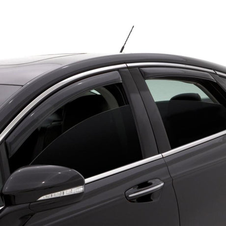 AVS 16-18 Toyota Prius Ventvisor In-Channel Front & Rear Window Deflectors 4pc - Smoke 194638
