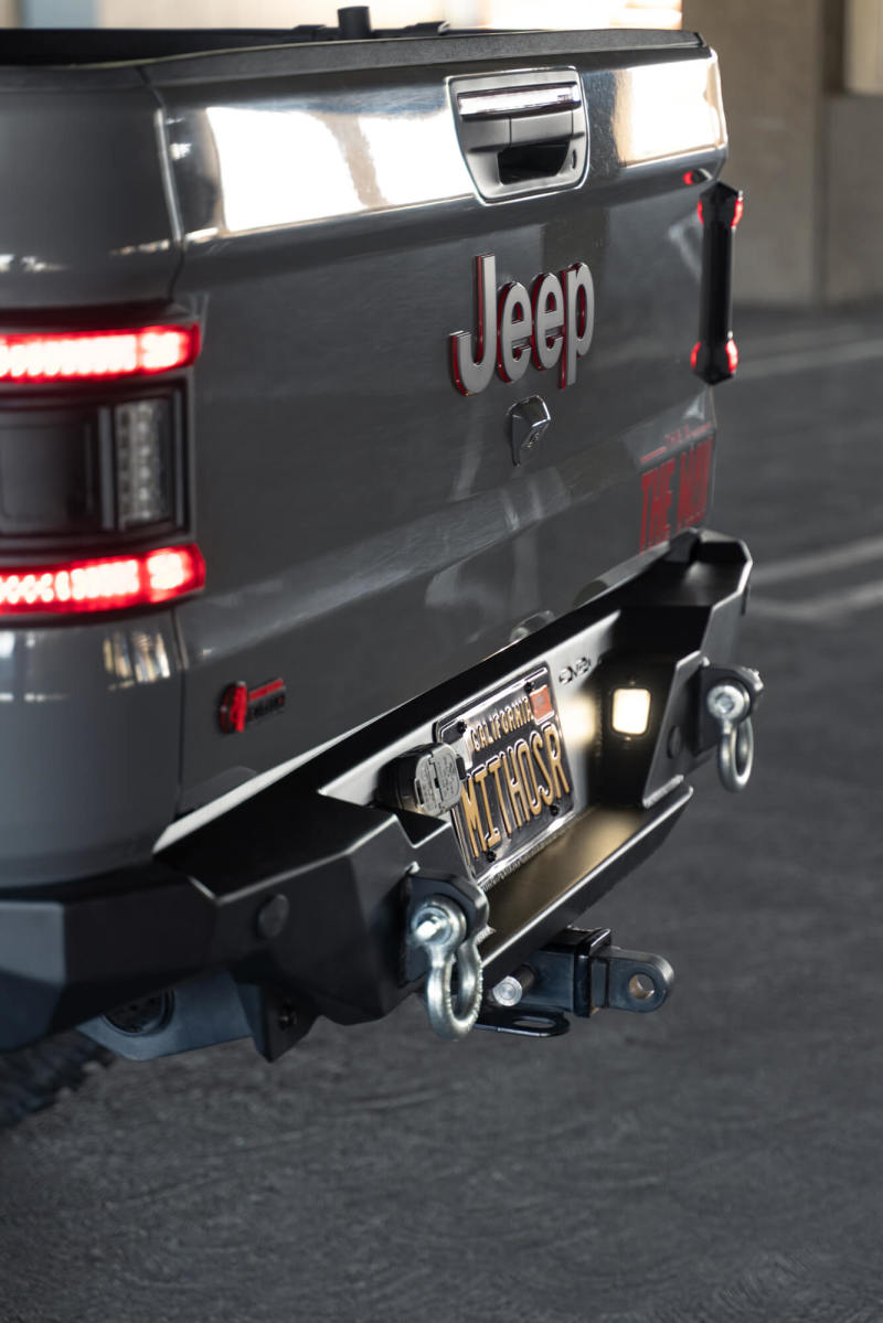 DV8 Offroad 20-23 Jeep Gladiator JT FS-15 Series Rear Bumper RBGL-11