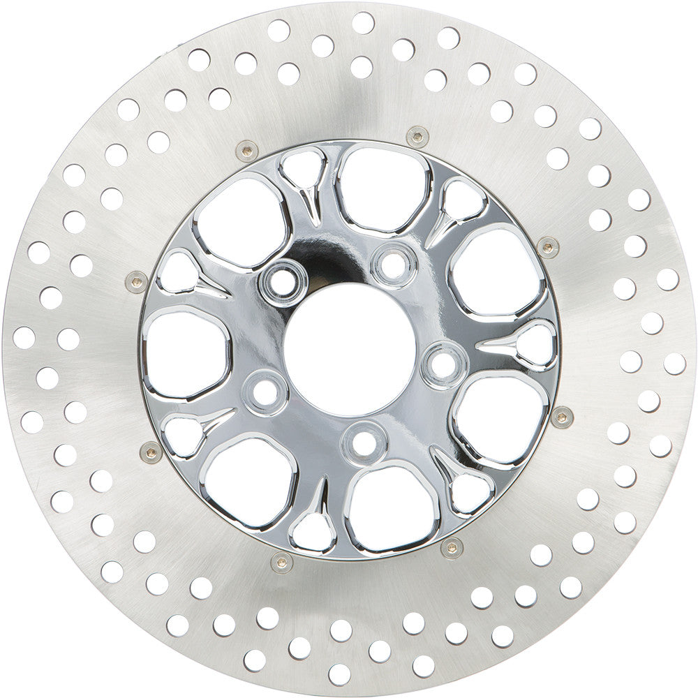 HARDDRIVE 2pc Front Right Revolver Chrome 11.8" F2122CFU118-2P