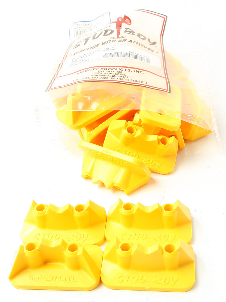 STUD BOY Super-Lite Pro Series Double Backers .75" 24/Pk Yellow 2522-P1-YEL