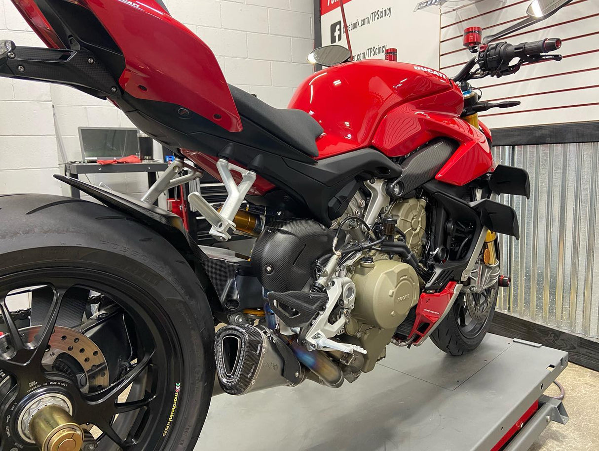Vandemon  Ducati V4 / V4R Panigale & Streetfighter Full Titanium Exhaust system 2023-2024 SKU: DUCV4TIEXHSYSNC VA-44