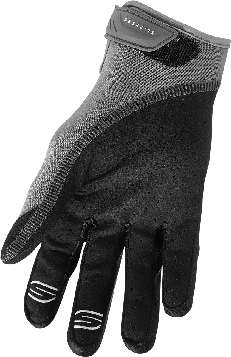 SLIPPERY Circuit Gloves - Black/Charcoal - XS 3260-0444