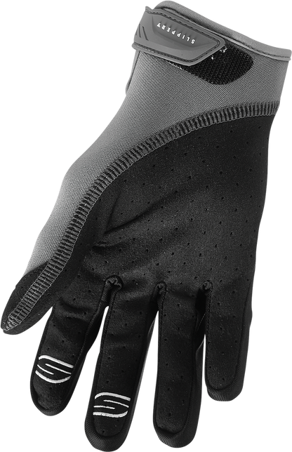 SLIPPERY Circuit Gloves - Black/Charcoal - XS 3260-0444