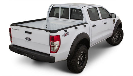 Bushwacker 11-15 Ford Ranger T6 Bed Rail Caps - Black 28511