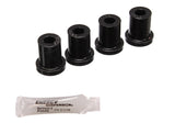 Energy Suspension Aftermarket Shackle Set - Black 2.2117G