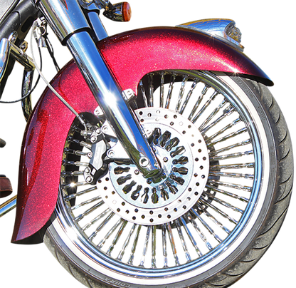 KLOCK WERKS Front Fender - Steel - Indian/Chief - 16"-19" KWF-04-0400