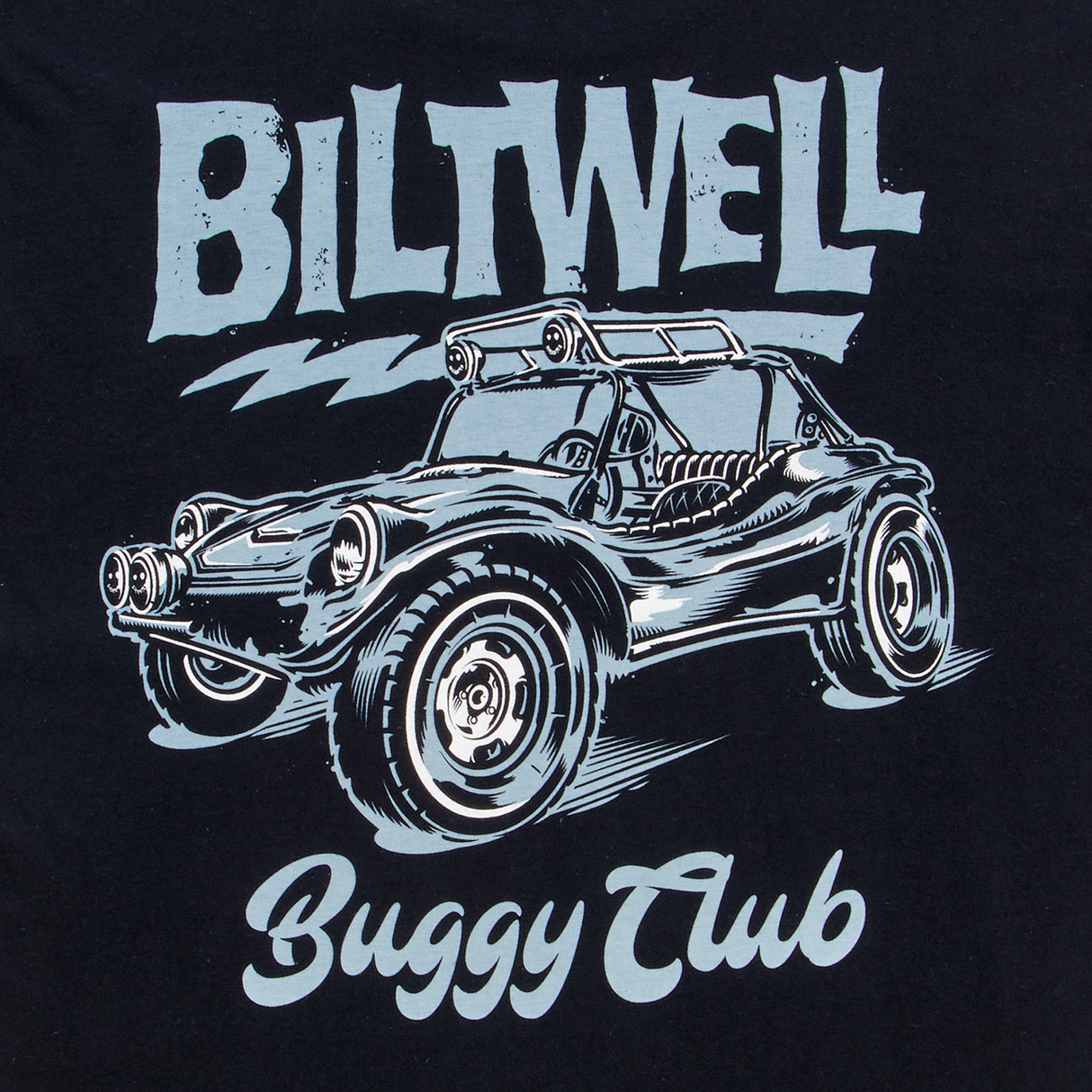 BILTWELL Buggy T-Shirt - Black - Small 8101-071-002