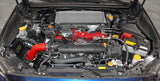 AEM 15-17 Subaru WRX STi 2.5L H4 - Cold Air Intake System - Wrinkle Red 21-735WR