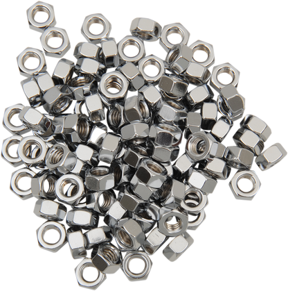 DRAG SPECIALTIES 5/16"-18 Chrome Hex Nut MPB169