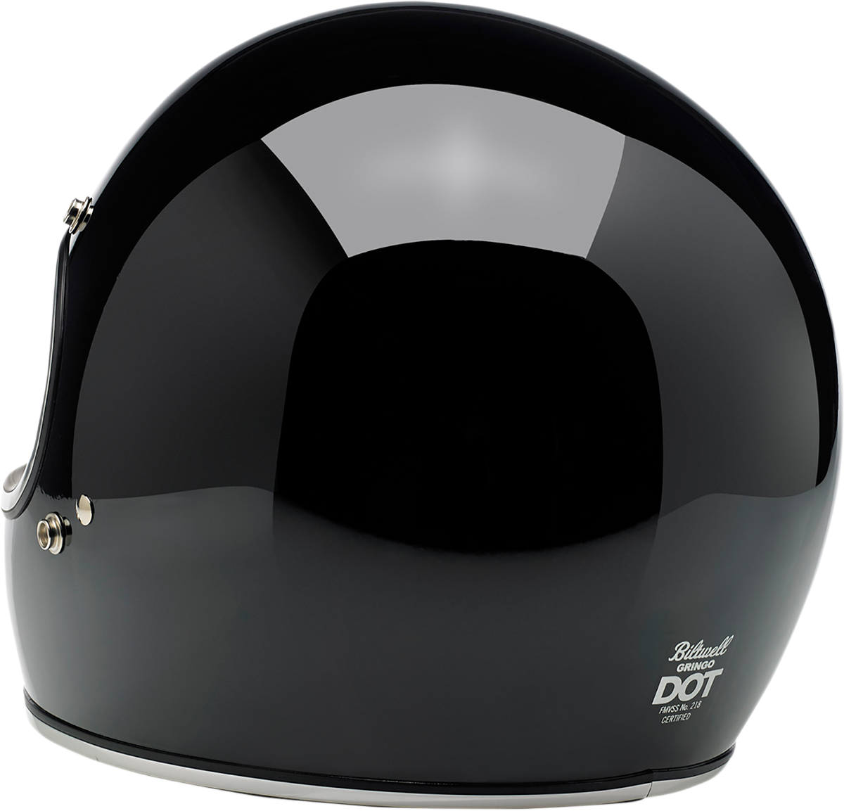 BILTWELL Gringo Helmet - Gloss Black - XS 1002-101-101