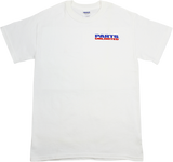 Parts Unlimited Logo Short-Sleeve T-Shirt - White - Small Pre120s