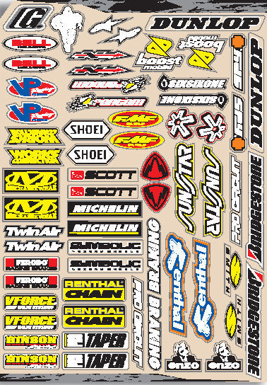 N-STYLELarge Logo Sticker Kit V4N30-1009