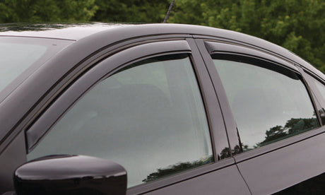 AVS 12-18 Ford Focus Ventvisor In-Channel Front & Rear Window Deflectors 4pc - Smoke 194373