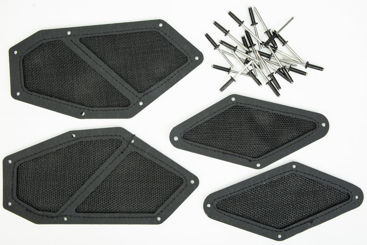 SPG Air Intake Screen Kit S-D SDIK500-BR-BK