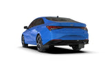 Rally Armor 21-23 Hyundai Elantra (Will Not Fit Elantra N/N Line) Black UR Mud Flap w/ Blue Logo MF69-UR-BLK-BL