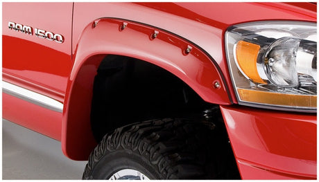 Bushwacker 06-08 Dodge Ram 1500 Fleetside Pocket Style Flares 4pc 97.9/98.3in Bed - Black 50911-02