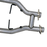 BBK 96-04 Mustang 4.6 GT / Cobra Short Mid H Pipe w Catalytic Converters 2-1/2 For Long Tube Headers 1538