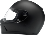 BILTWELL Lane Splitter Helmet - Flat Black - 2XL 1004-201-106