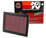 K&N 08 Nissan Sentra 2.5L Drop In Air Filter 33-2409
