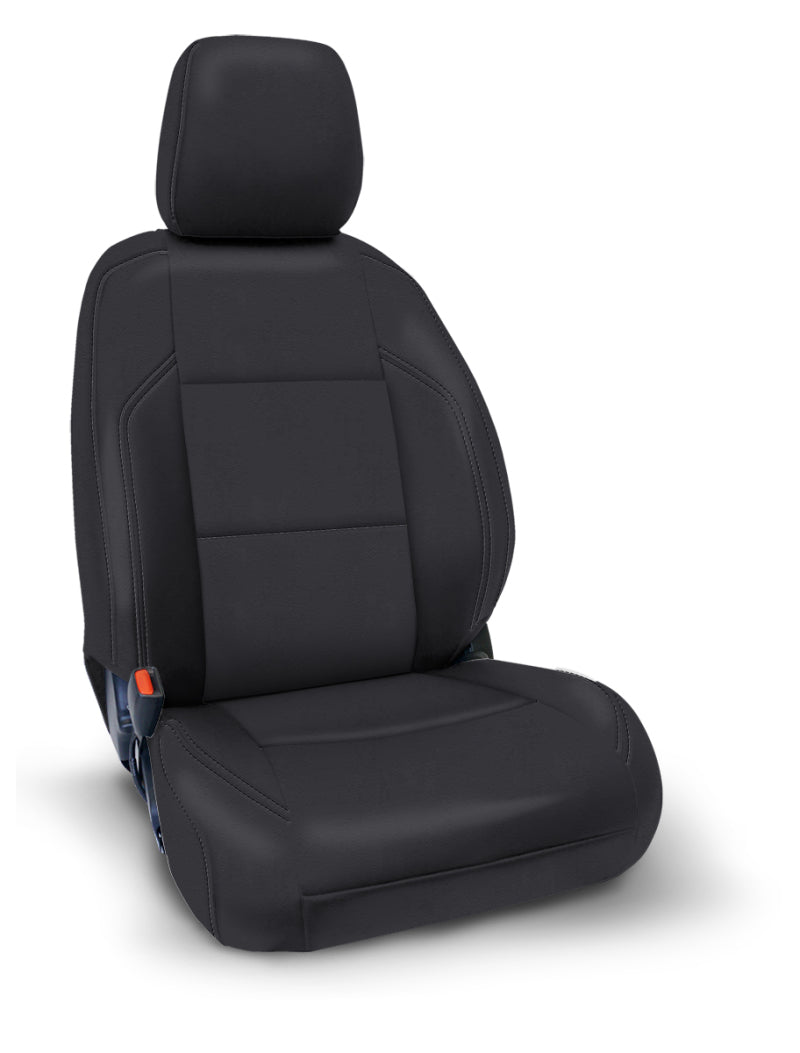 PRP 2016+ Toyota Tacoma Front Seat Covers with Electric Seat Adjusters (Pair) - All Black B057-02