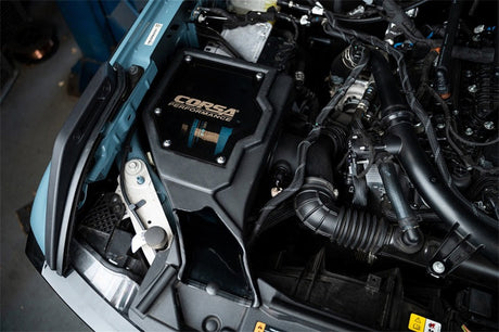 Corsa 21-22 Ford Bronco 2.7L Closed Box Air Intake With Donaldson Powercore Dry Filter 470036