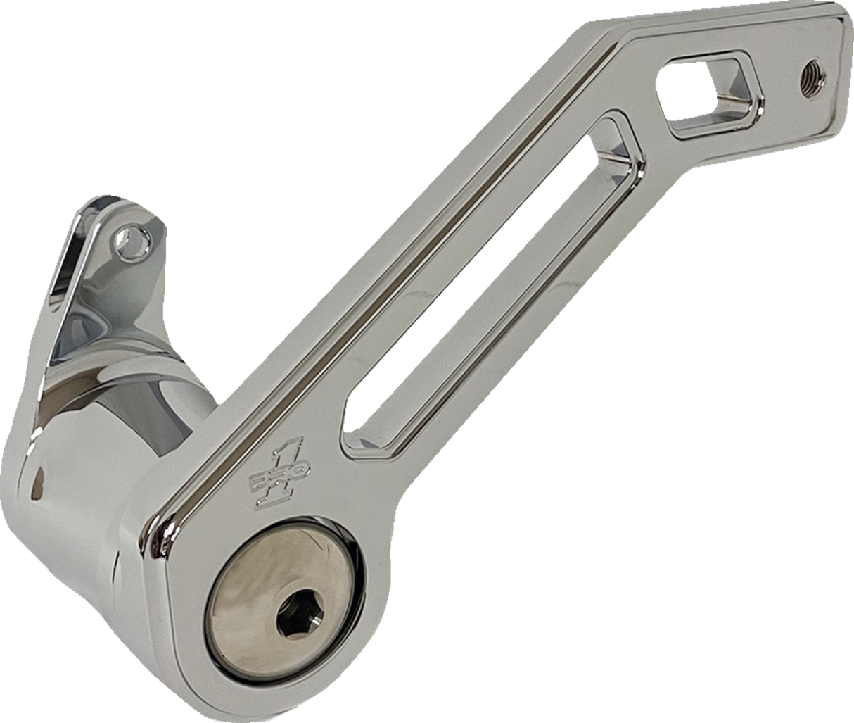 PRO-ONE PERF.MFG. Touring T-Rex Shorty Brake Arm - Chrome - '08-'13 FL 500772