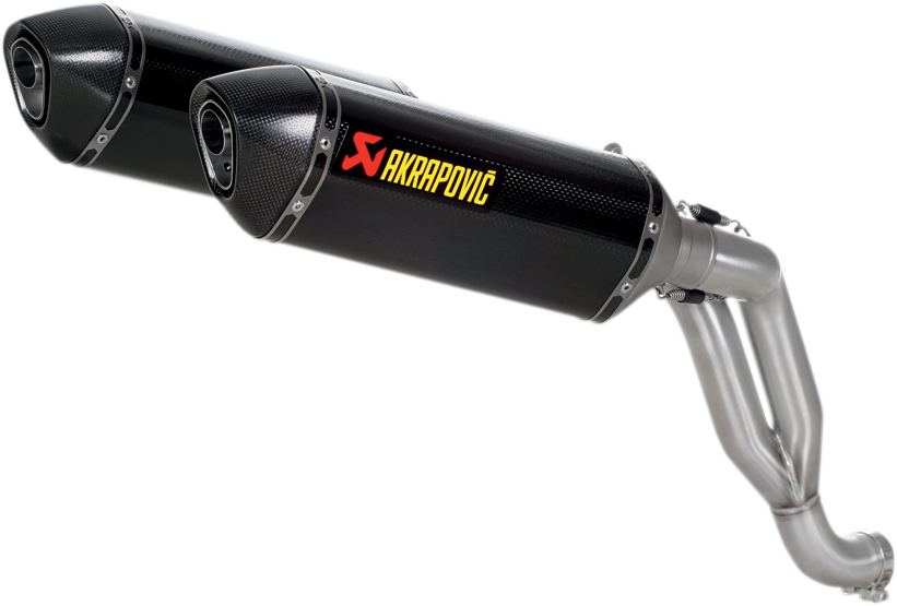 AKRAPOVIC Mufflers - Carbon Fiber Speed Triple 1050 2011-2015 S-T10SO1-HRC 1811-2511