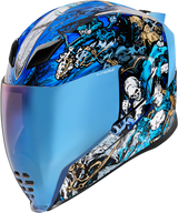 ICON Airflite™ Helmet - 4Horsemen - Blue - Large 0101-13920