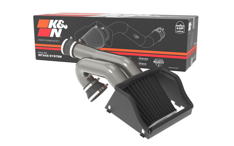 K&N 15-23 Ford F-150 (Incl. Raptor) 2.7L/3.5L V6 Performance Air Intake System 30-2617KC